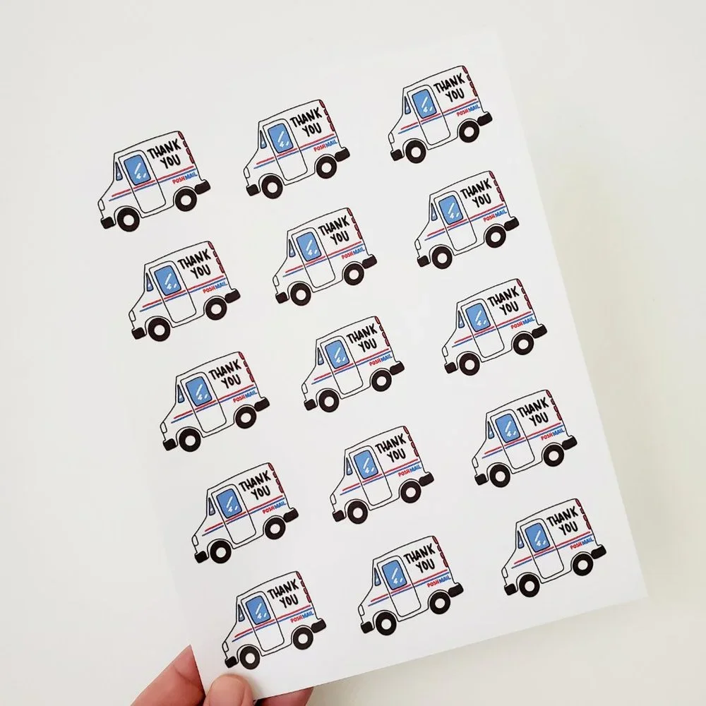 LB029 Custom Poshmark Stickers Custom Shipping Supplies Mailers [Price Firm] - Picture 3 of 9